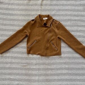 Carly Jean Los Angeles (CJLA)  Suede Leather Jacket